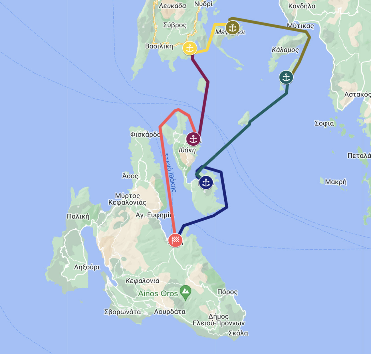 Kefalonia Sailing Charters - Yacht Charter Ionian Islands - Kefalonia Sailing